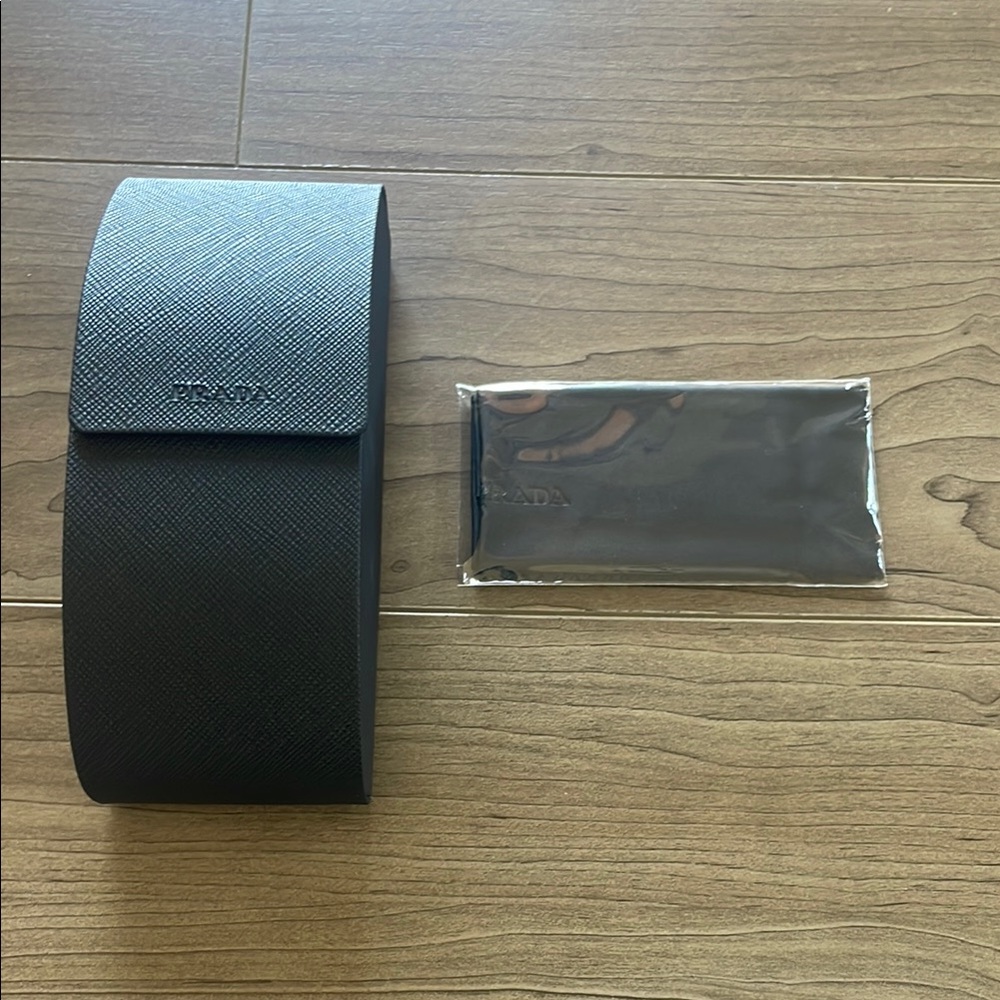 Prada Black Hardshell Sunglass Case